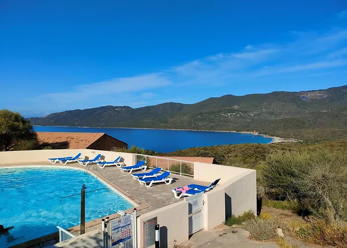 Mini Avec Piscine A Pied Wifi Clim Dans Serra-di-Ferro (Corsica)